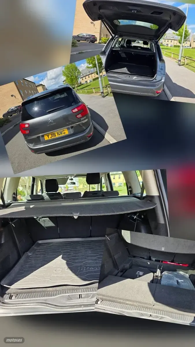 Usado Citroën C4 Picasso 88 CV (64 kW) 2016 Gris / plateado Monovolumen