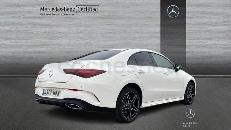 Usado Mercedes CLA250e AMG line 218 CV (160 kW) 2024 Blanco polar Berlina