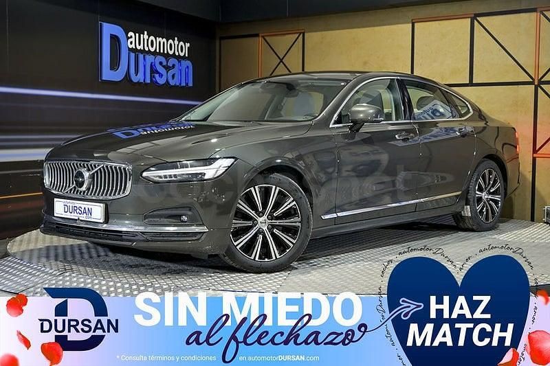 Gris / plata Usado 2021 Volvo S90 Inscription Berlina | 34.990 € (Caro) - Imagen 1/4