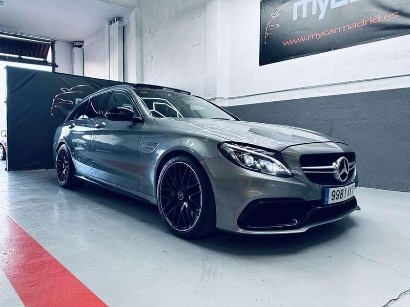 Usado Mercedes C63 AMG AMG 510 CV (375 kW) 2016 Gris Familiar
