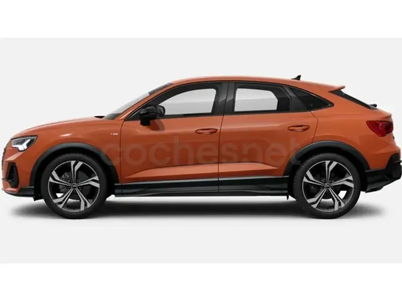 Usado Audi Q3 Sportback Ambiente 150 CV (110 kW) 2022 Naranja SUV