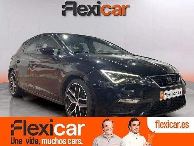 Negro Usado 2019 Seat Leon FR Berlina | 16.490 € (Precio justo) - Imagen 1/4
