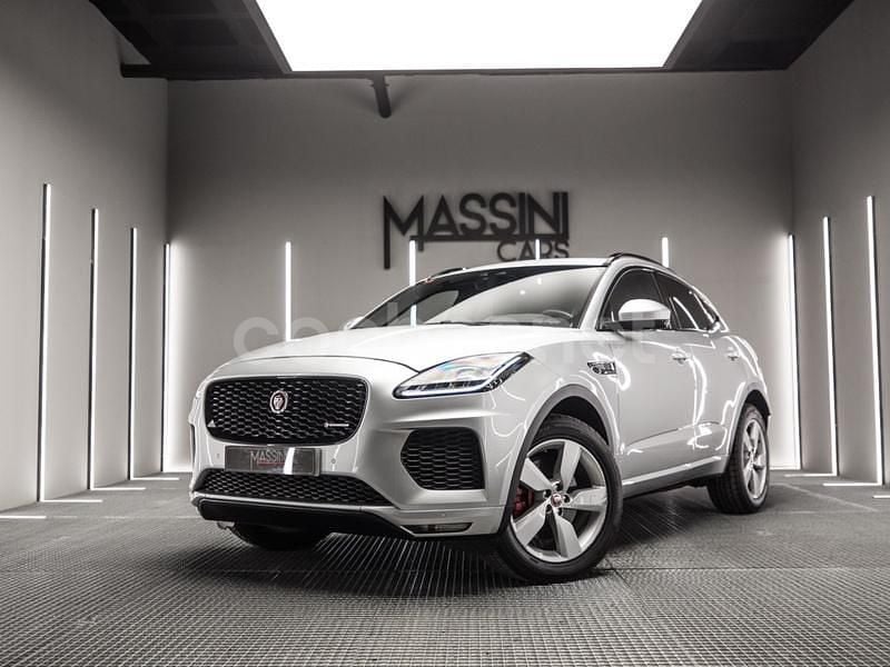Gris / plata Usado 2019 Jaguar E-Pace R-Dynamic SUV | 21.999 € (Un poco caro) - Imagen 1/4