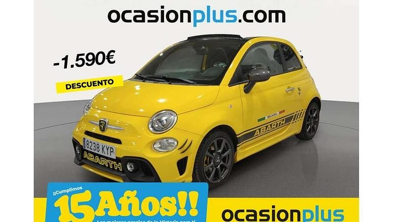 Amarillo Usado 2019 Abarth 595 Utilitario | 15.910 € (Precio justo) - Imagen 1/4