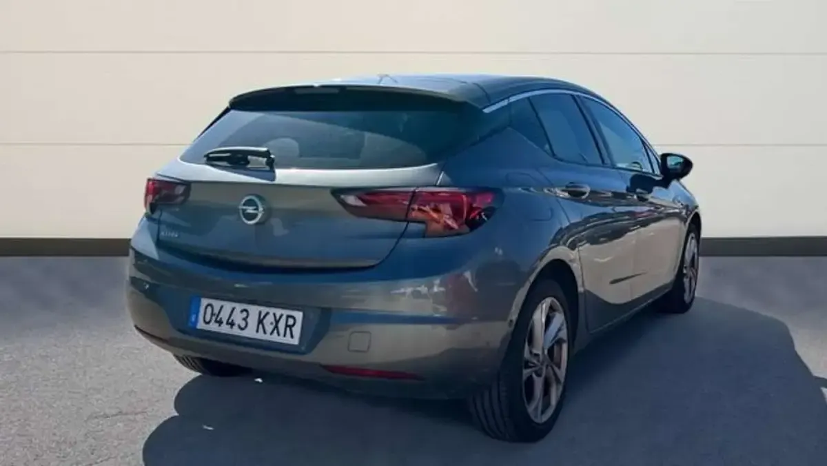 Brugt Opel Astra Dynamic 125 HK (91 kW) 2019 Grå Hatchback
