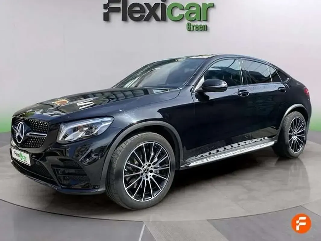 Usado Mercedes GLC250 204 CV (150 kW) 2018 Negro SUV