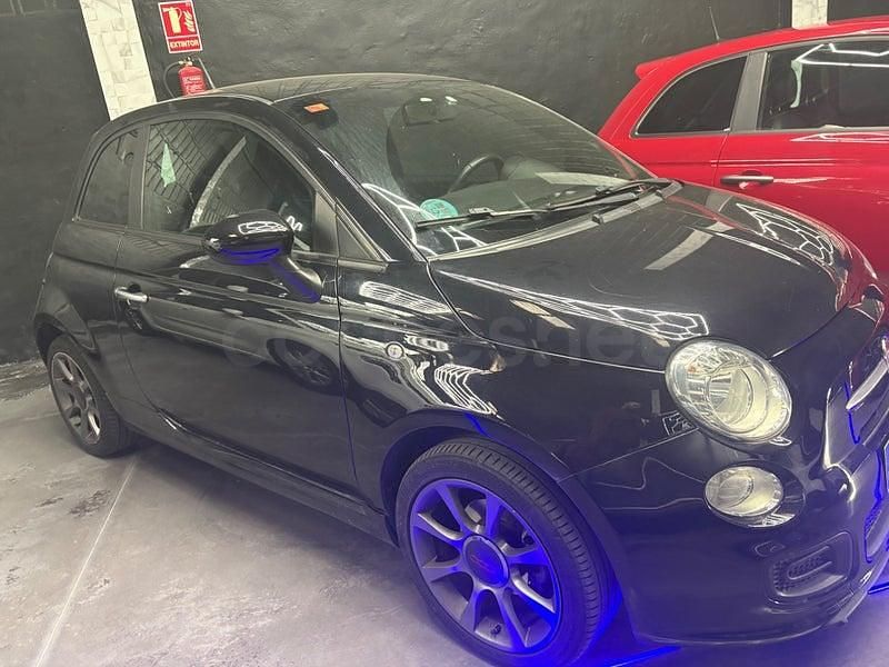 Usado Fiat 500 69 CV (50 kW) 2018 Negro Berlina