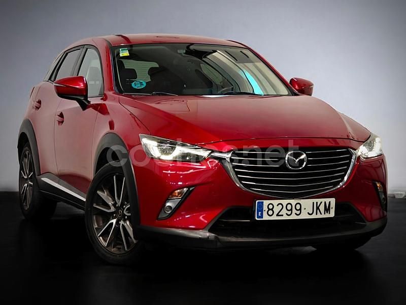 Rojo Usado 2016 Mazda CX-3 Luxury SUV | 8995 € (Buen precio) - Imagen 1/4