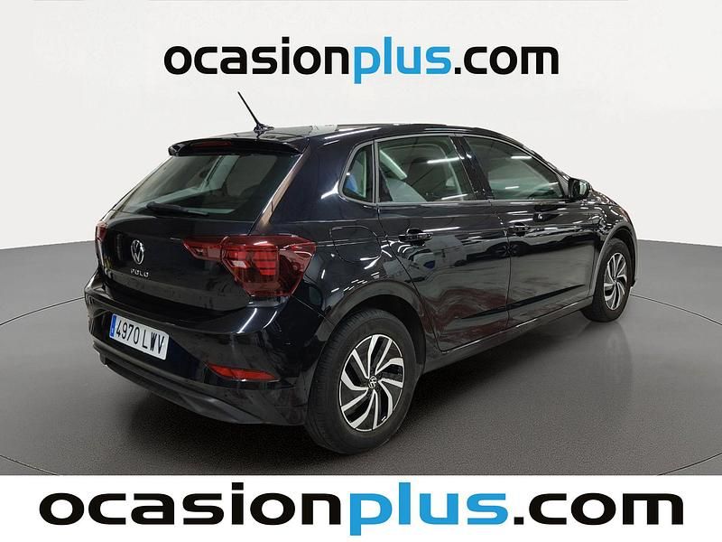Usado VW Polo Life 95 CV (69 kW) 2022 Negro Utilitario