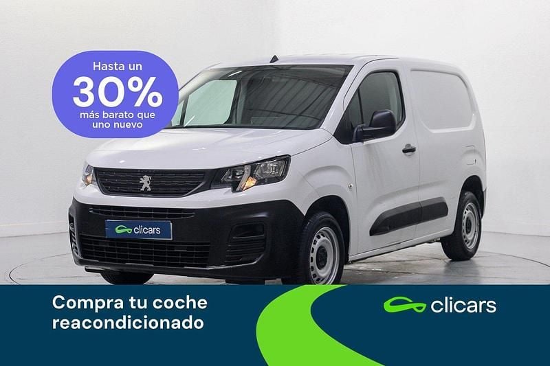 Usado Peugeot Partner S 100 CV (73 kW) 2022 Blanco Monovolumen