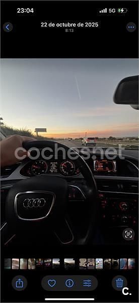 Usado Audi A4 S-Line 170 CV (125 kW) 2013 Negro Berlina