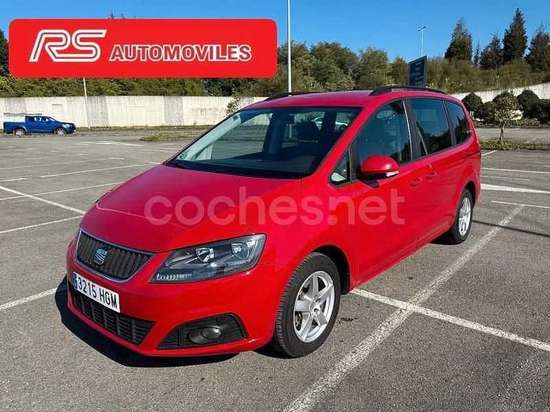 Usado Seat Alhambra Ecomotive 140 CV (102 kW) 2011 Rojo Monovolumen
