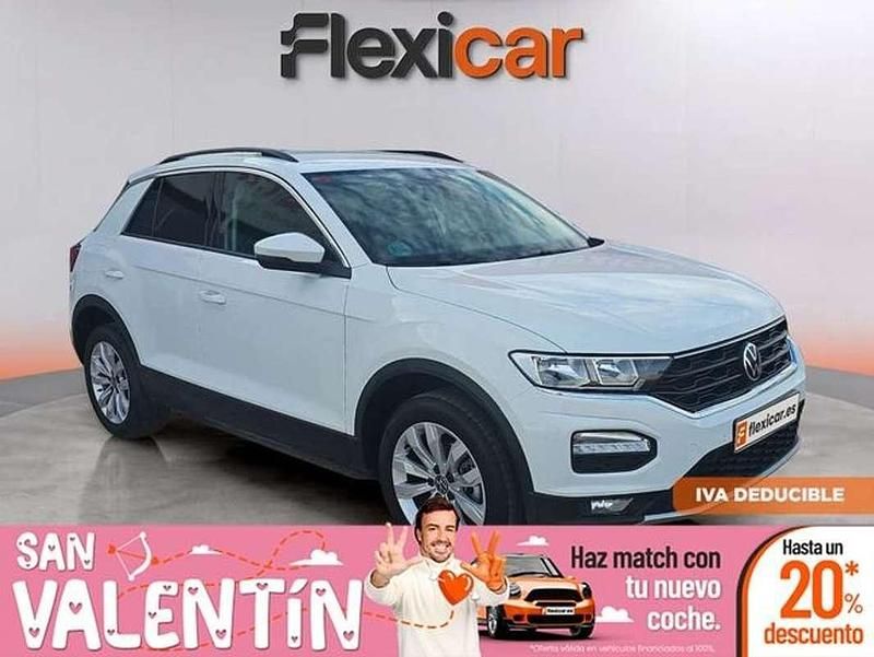 Blanco Usado 2021 VW T-Roc Advance SUV | 18.490 € (Super precio) - Imagen 1/4
