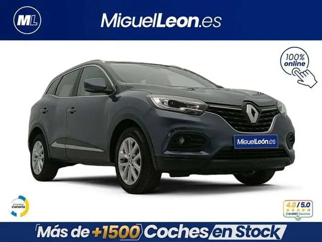 Usado Renault Kadjar Zen 140 CV (102 kW) 2021 Azul SUV
