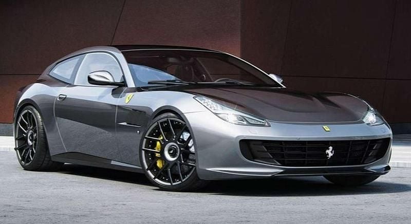 Usado Ferrari GTC4Lusso 2019 Gris Familiar
