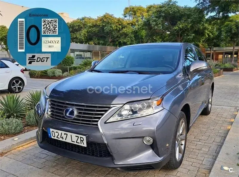 Usado Lexus RX450h 299 CV (219 kW) 2013 Gris / plata SUV