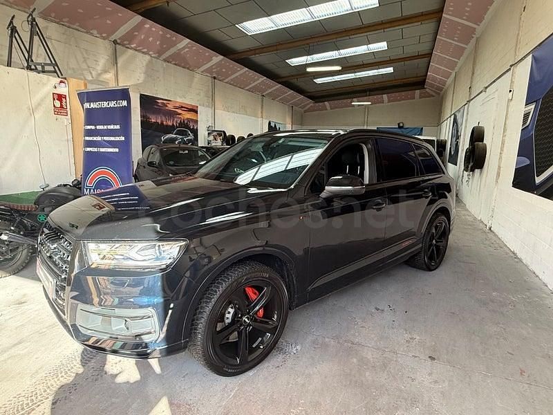 Usado Audi Q7 S-Line 218 CV (160 kW) 2017 Azul SUV