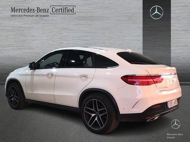 Usado Mercedes GLE350 AMG line 272 CV (200 kW) 2018 Blanco polar Coupe
