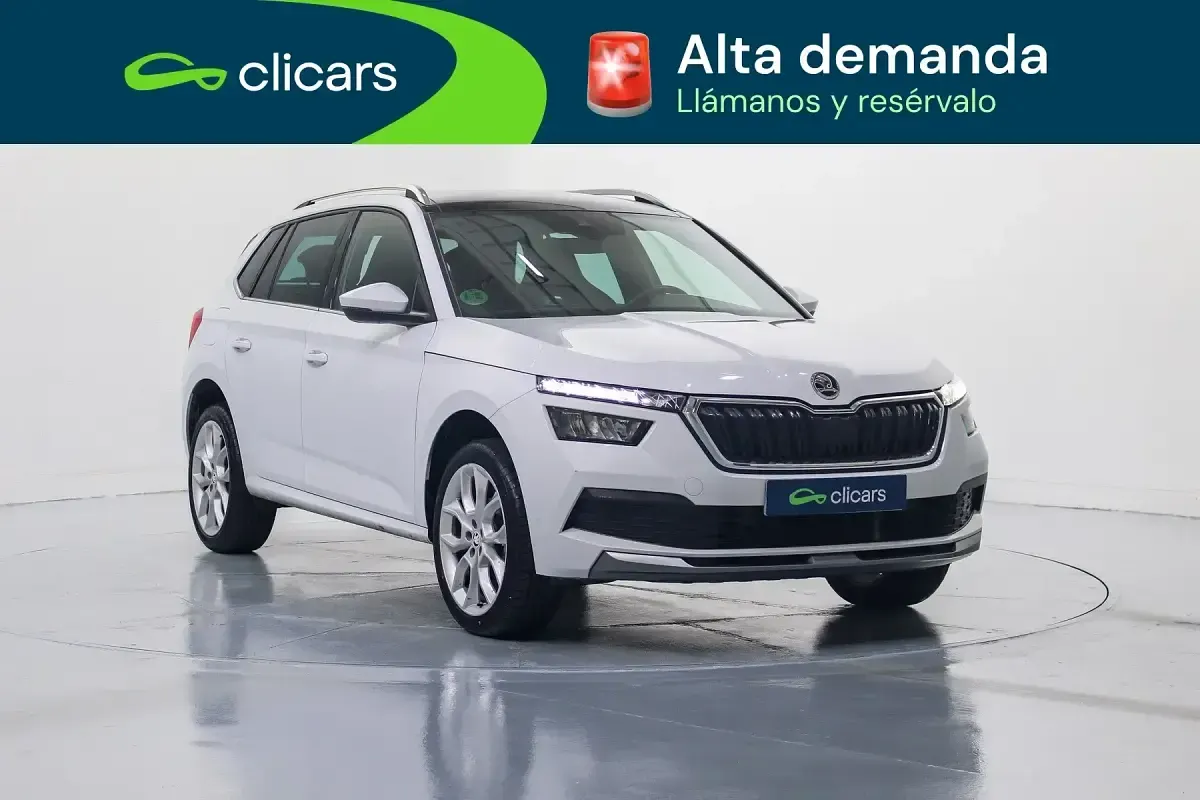 Usado Skoda Kamiq 110 CV (80 kW) 2023 Blanco SUV