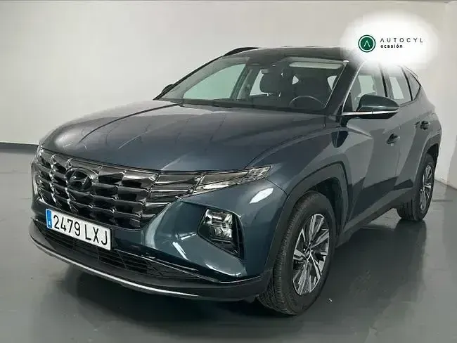 Usado Hyundai Tucson 136 CV (100 kW) 2022 Gris SUV