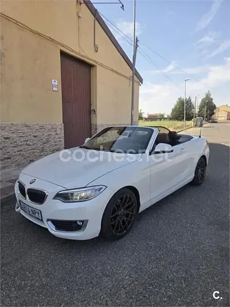 Usado BMW 220 Luxury Line 190 CV (139 kW) 2016 Blanco Descapotable