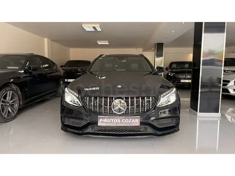 Usado Mercedes C63 AMG AMG 476 CV (350 kW) 2015 Negro Familiar