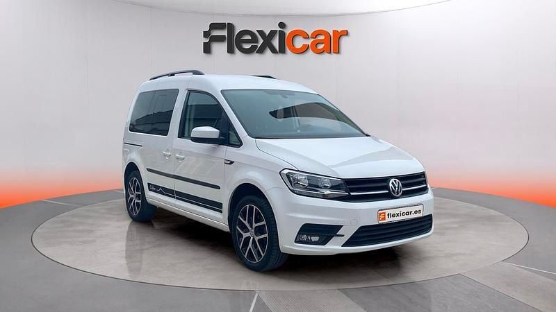Usado VW Caddy 102 CV (75 kW) 2019 Blanco Monovolumen