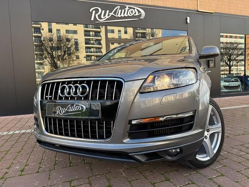 Usado Audi Q7 Ambition 204 CV (150 kW) 2013 Gris / plata SUV