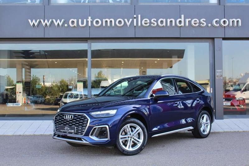 Usado Audi Q5 Sportback S-Line 204 CV (150 kW) 2022 Azul SUV