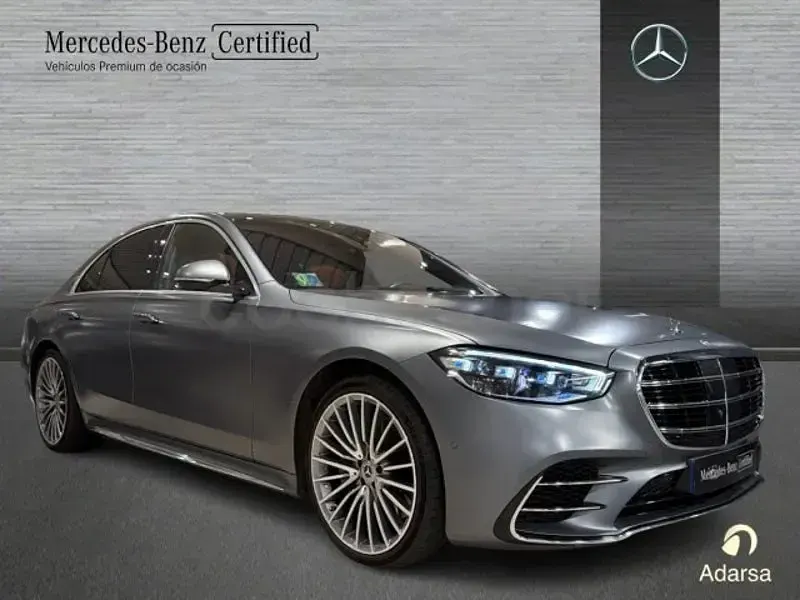 Usado Mercedes S580 503 CV (369 kW) 2022 Gris / plata Berlina