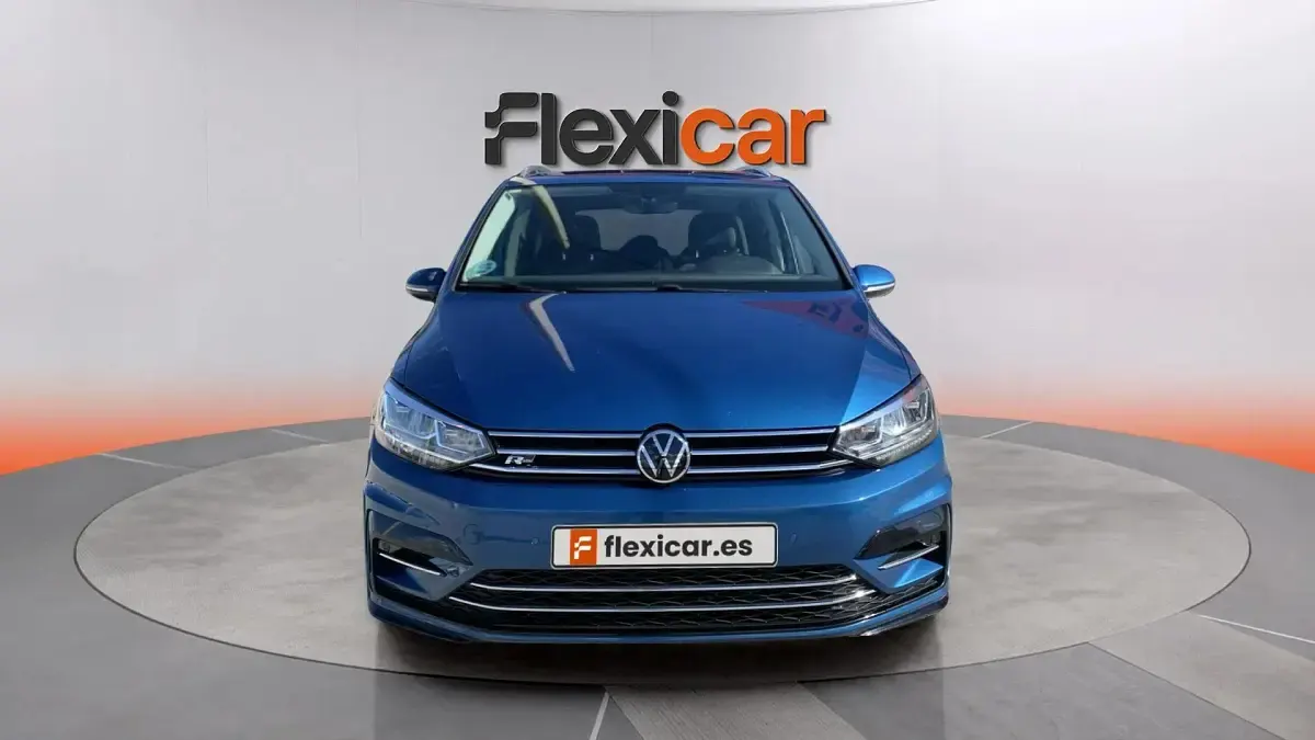Usado VW Touran Sport 150 CV (110 kW) 2020 Azul Monovolumen