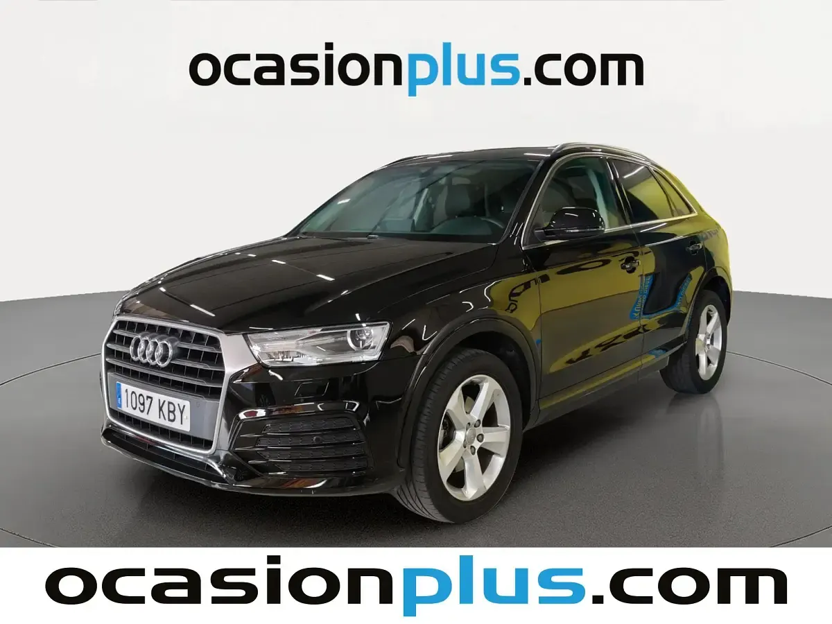 Usado Audi Q3 Sport 150 CV (110 kW) 2017 Negro SUV