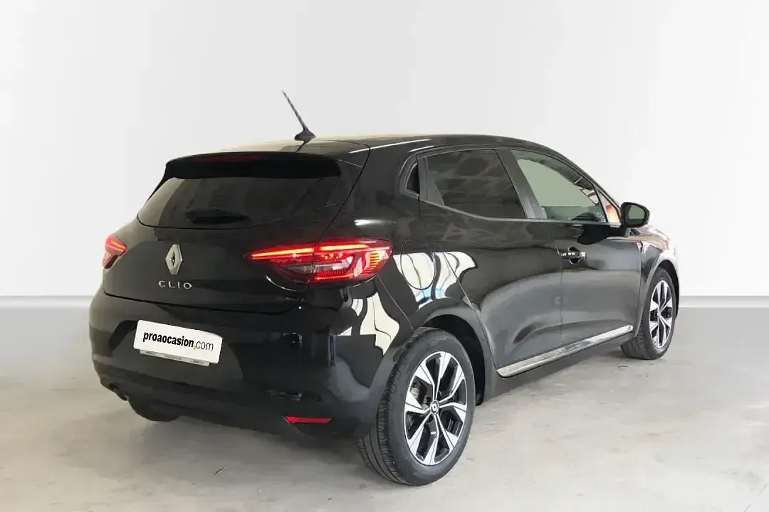 Usado Renault Clio V LIMITED 90 CV (66 kW) 2021 Negro Berlina