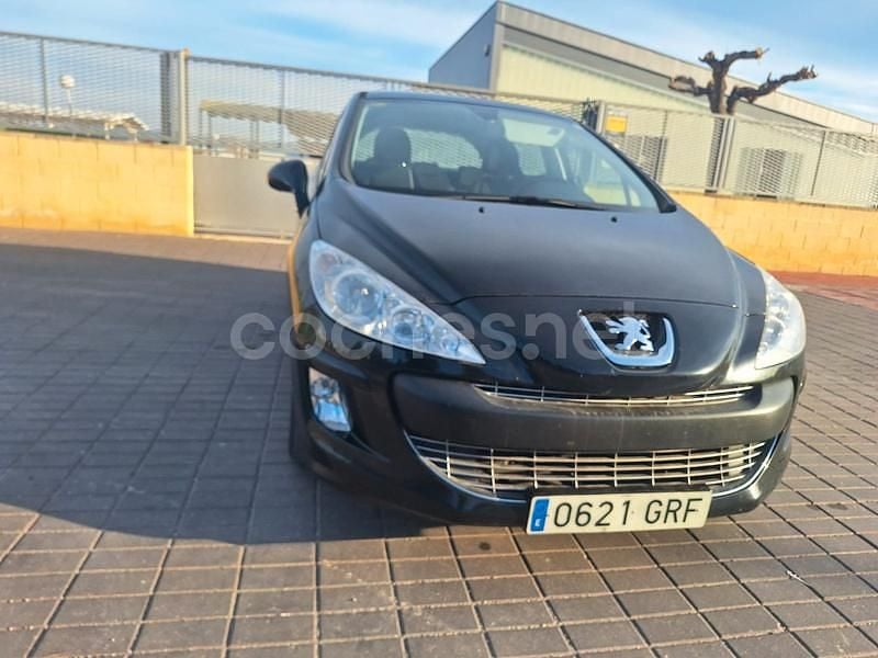Usado Peugeot 308 Premium 110 CV (80 kW) 2009 Negro Berlina