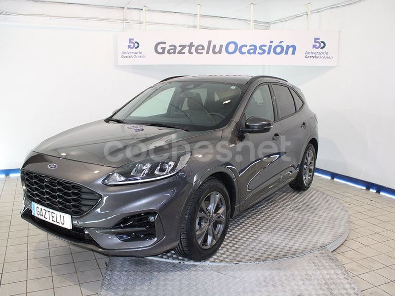Gris / plata Usado 2022 Ford Kuga ST-Line SUV | 23.400 € (Un poco caro) - Imagen 1/4