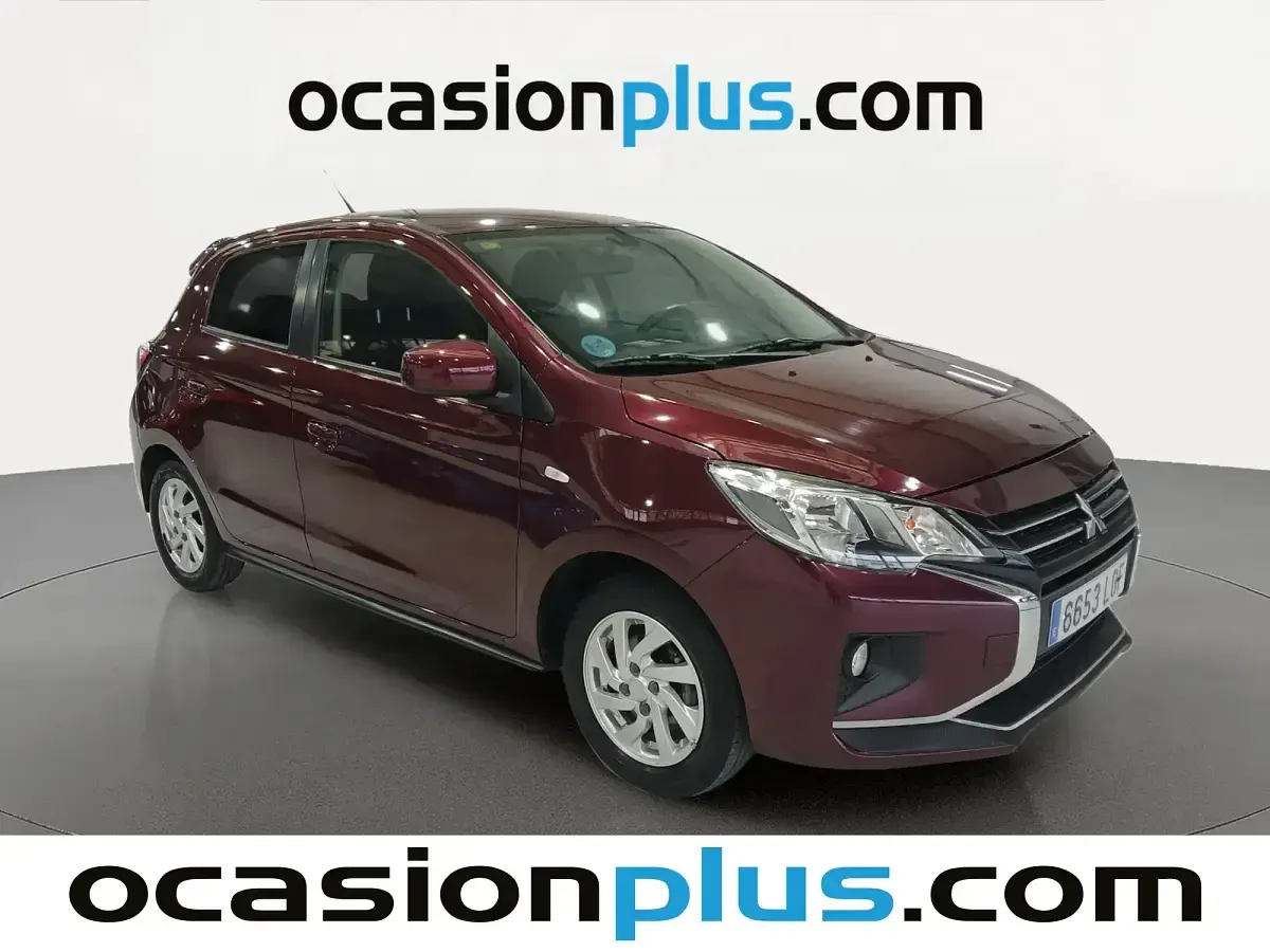Usado Mitsubishi Space Star Motion 80 CV (58 kW) 2020 Rojo Utilitario