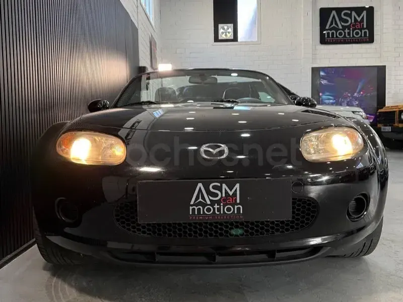 Usado Mazda MX5 Active 126 CV (92 kW) 2007 Negro Descapotable