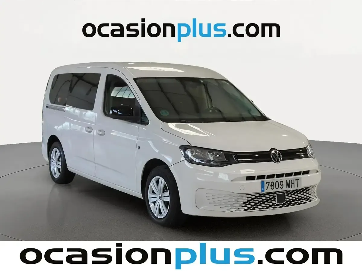 Usado VW Caddy 122 CV (89 kW) 2023 Blanco Monovolumen