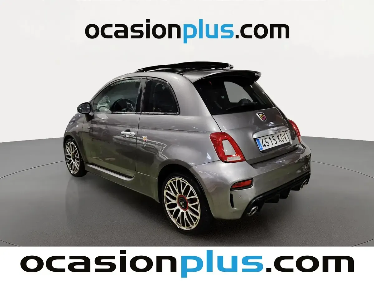 Usado Abarth 595 145 CV (106 kW) 2017 Gris plata Utilitario