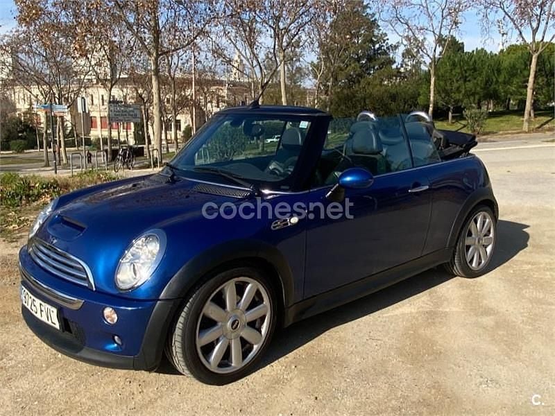 Usado Mini Cooper S Cabriolet 170 CV (125 kW) 2007 Azul Descapotable