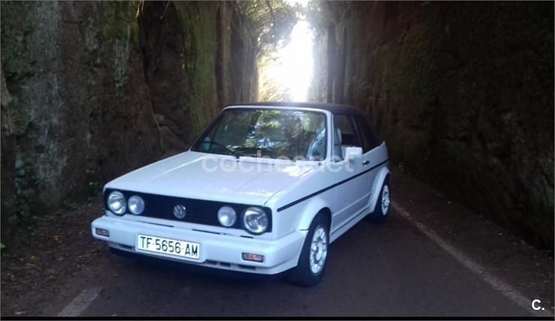 Usado VW Golf Cabriolet 112 CV (82 kW) 1990 Blanco Descapotable