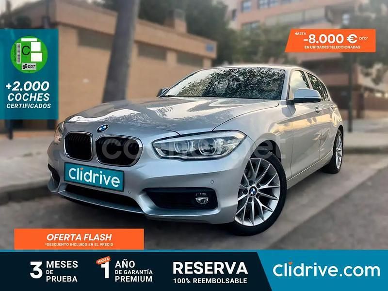 Gris / plata Usado 2016 BMW 118 Utilitario | 10.790 € (Super precio) - Imagen 1/3