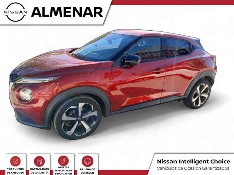 Rojo Usado 2021 Nissan Juke Tekna SUV | 20.500 € (Precio justo) - Imagen 1/4