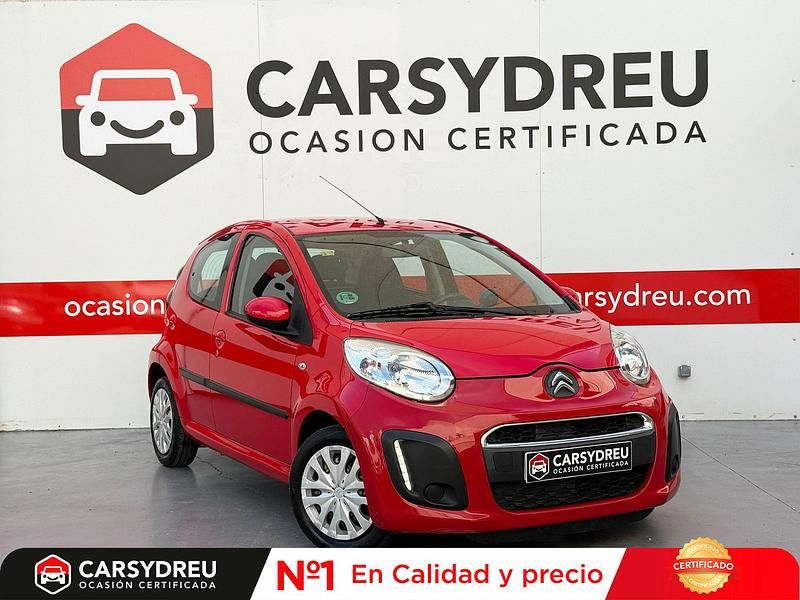 Usado Citroën C1 Seduction 68 CV (50 kW) 2014 Rojo Utilitario