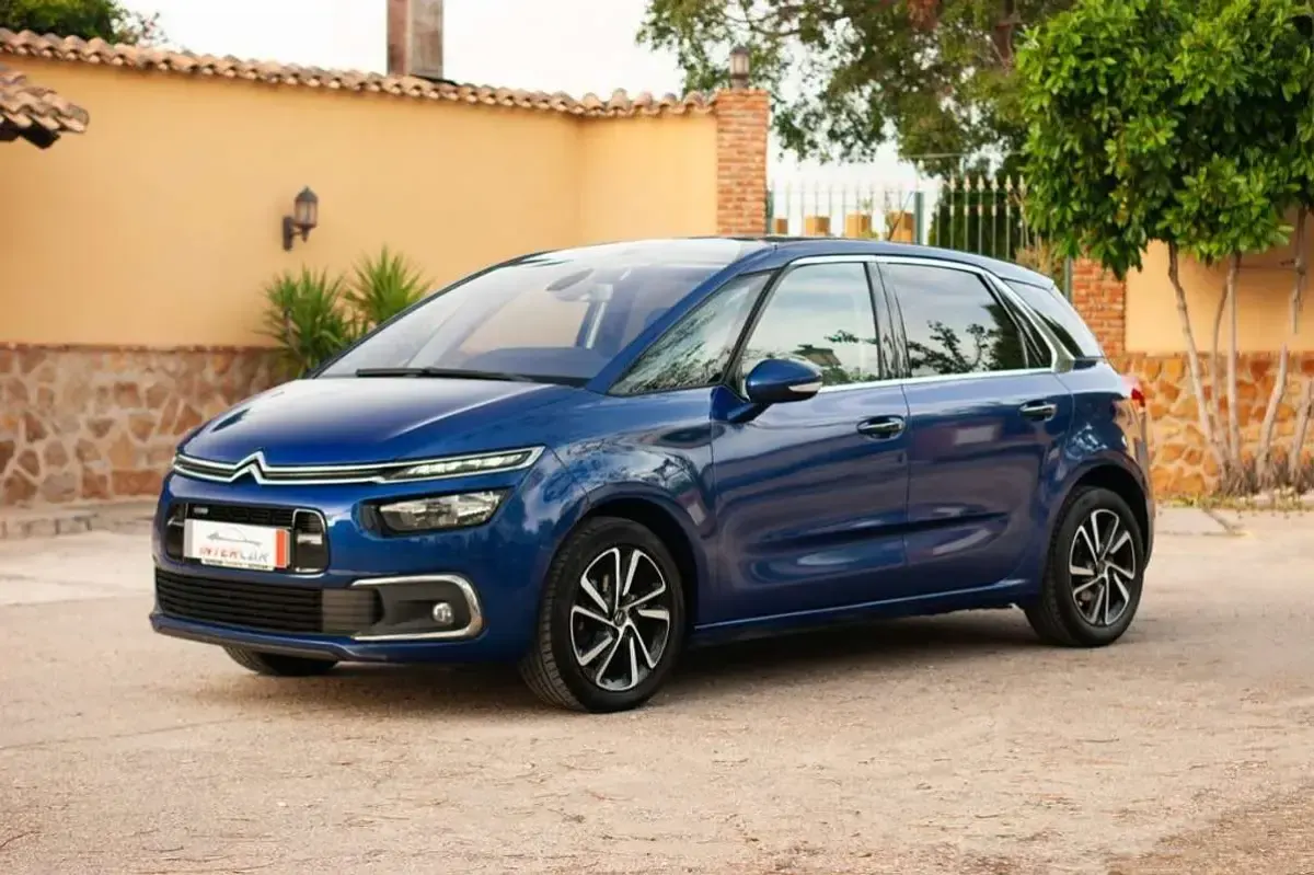 Używany Citroën C4 Feel 129 KM (94 kW) 2017 Niebieski Minivan