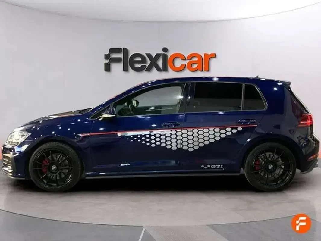 Usado VW Golf VII GTI 230 CV (169 kW) 2018 Azul Utilitario