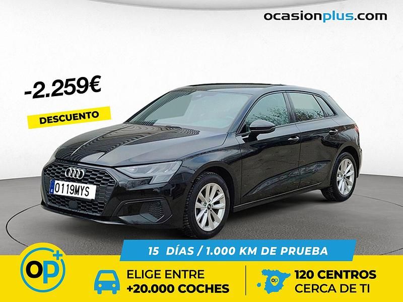 Negro Usado 2023 Audi A3 Advanced Plus Berlina | 24.850 € (Precio justo) - Imagen 1/4