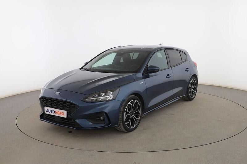Azul Usado 2021 Ford Focus ST-Line Utilitario | 18.699 € (Precio justo) - Imagen 1/3