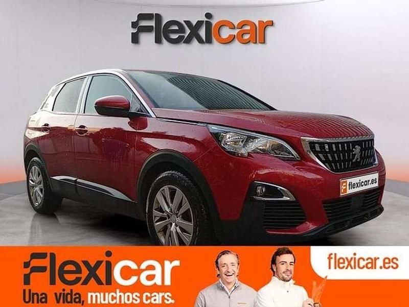 Rojo Usado 2017 Peugeot 3008 Access Monovolumen | 11.290 € (Super precio) - Imagen 1/4