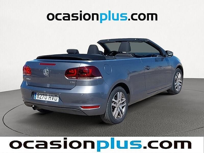 Usado VW Golf Cabriolet 105 CV (77 kW) 2013 Gris Descapotable